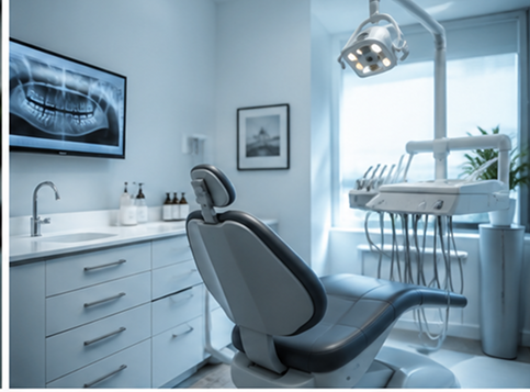 Modern dental treatment room